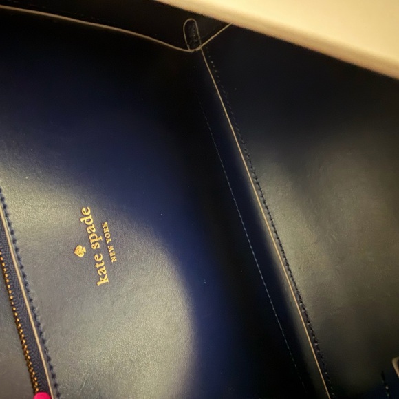 Kate Spade Arbour Hill Lilah Satchel Crossbody Beige Neutral Leather - Picture 9 of 9